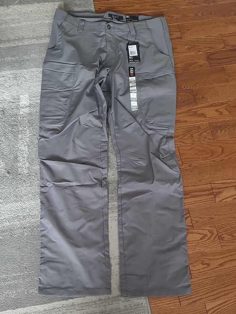 5.11 Tactical Men’s Gray Cargo Pants - Slate Gray Tactical Workwear